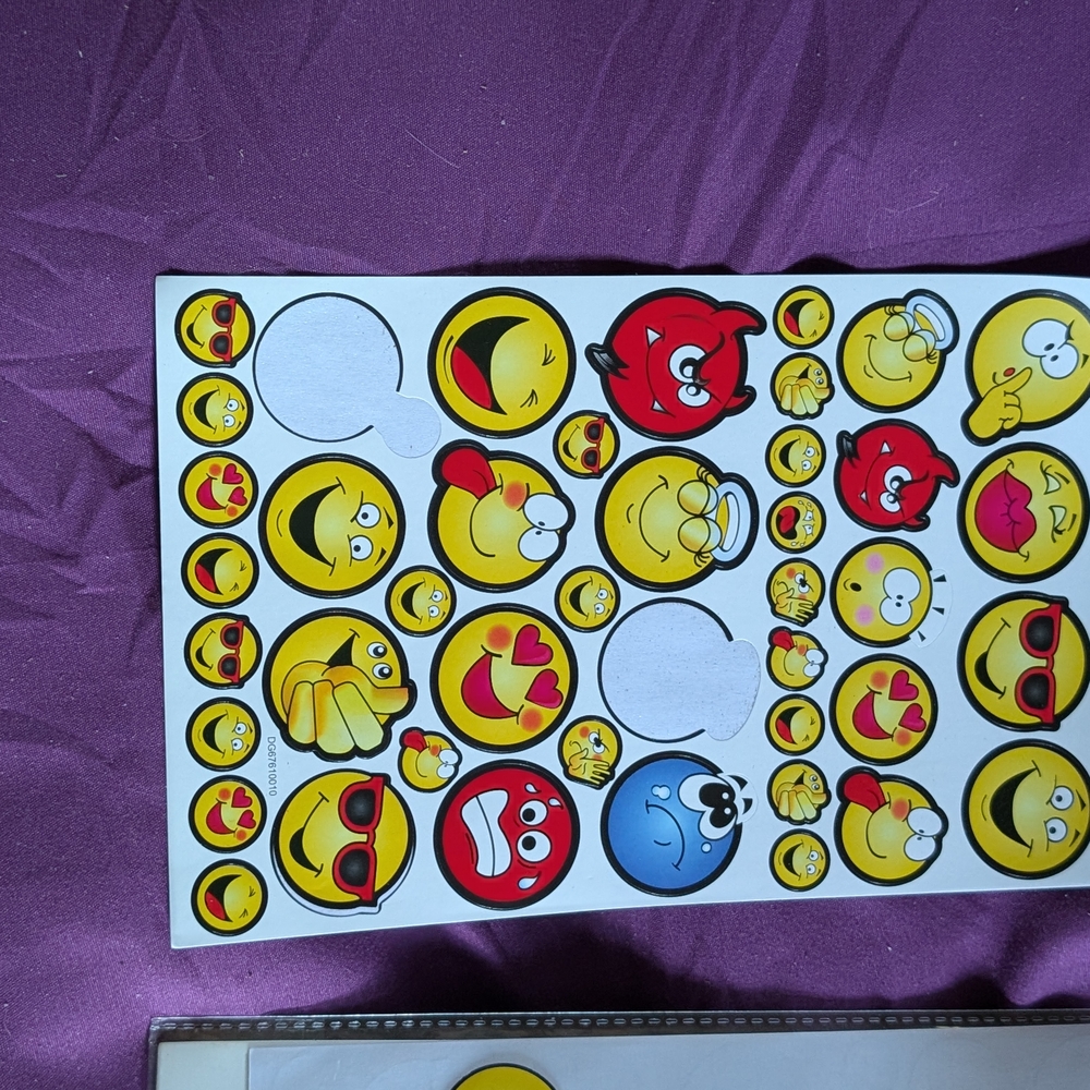Emoji Sticker Sheet